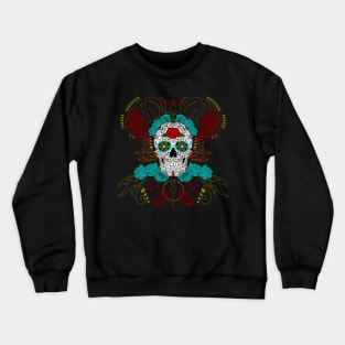 Calavera Sugar Skull Crewneck Sweatshirt